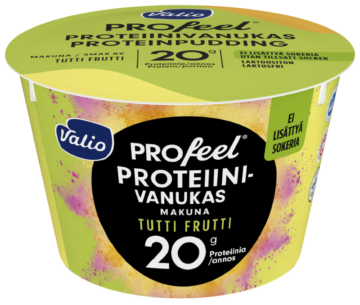 Valio PROfeel® proteiinivanukas 180 g tutti frutti laktoositon