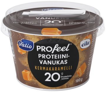 Valio PROfeel® proteiinivanukas 180 g kermakaramelli laktoositon