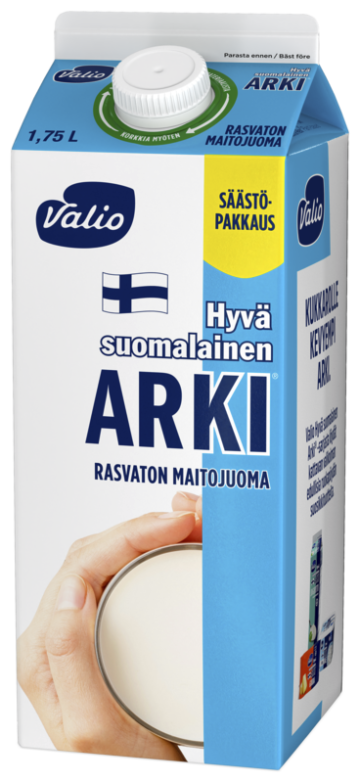 Valio Hyvä suomalainen Arki® rasvaton maitojuoma 1,75 l