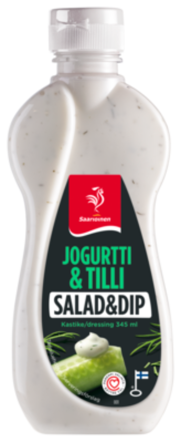 Saarioinen Jogurtti & tilli salaatti- ja dippikastike 345 ml