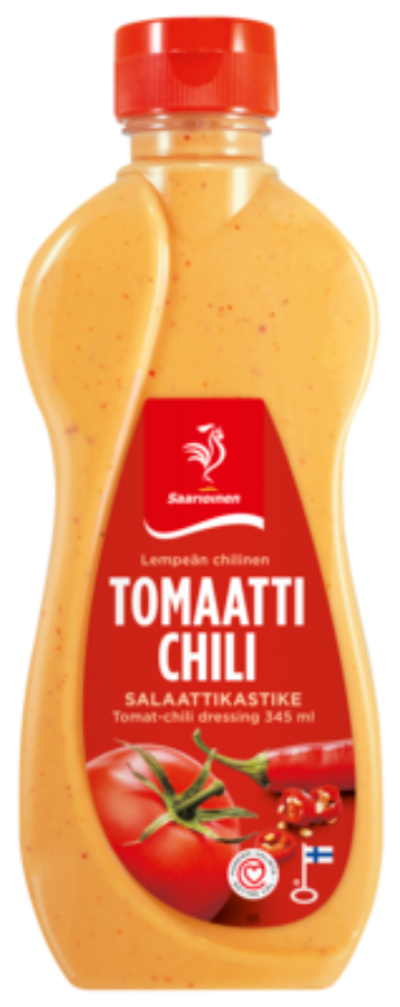 Saarioinen Tomaatti-chili salaattikastike 345 ml