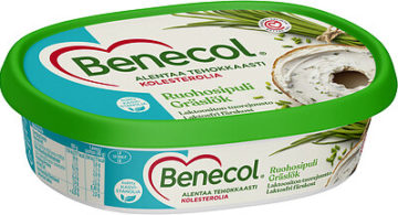 Benecol Ruohosipuli Kolesterolia alentava tuorejuusto