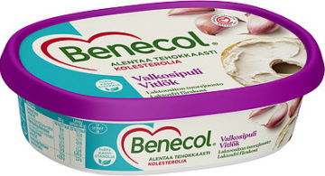 Benecol Valkosipuli Kolesterolia alentava tuorejuusto