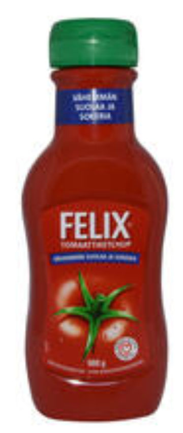 Felix 980g vähemmän suolaa ja sokeria ketchup
