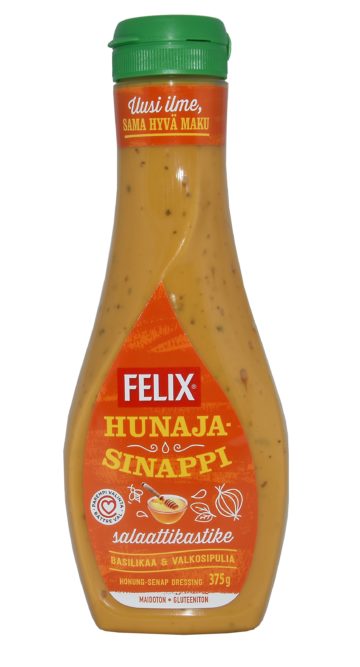 Felix 375 g hunaja-sinappi salaattikastike