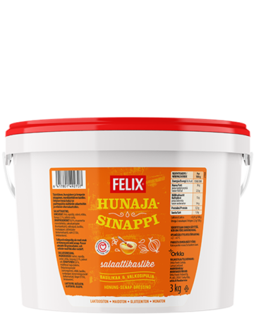Felix 3kg hunaja-sinappi salaattikastike