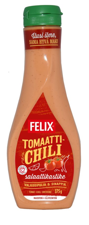 Felix 375 g tomaatti-chili salaattikastike