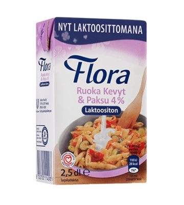 Flora Ruoka Kevyt & Paksu 4% laktoositon