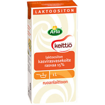 Arla Ruoka 15% laktoositon (UHT) 1 l