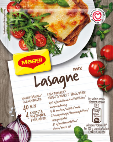 MAGGI Mix 84g Lasagne -ainekset
