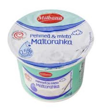 Milbona Pehmeä & mieto maitorahka 0,5% 250g (Farmi)