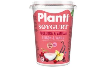 Planti Soygurt Puolukka & Vanilja 400g