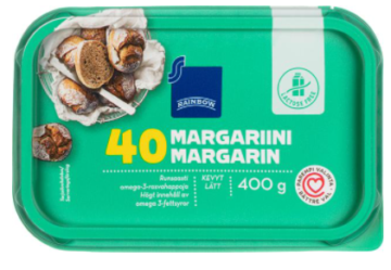 Rainbow Margariini 40% kevyt 400 g