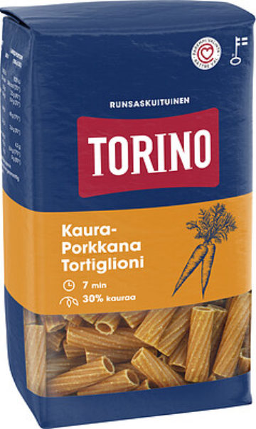 Torino Kaura-Porkkana pasta