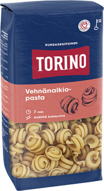 Torino Vehnänalkiopasta